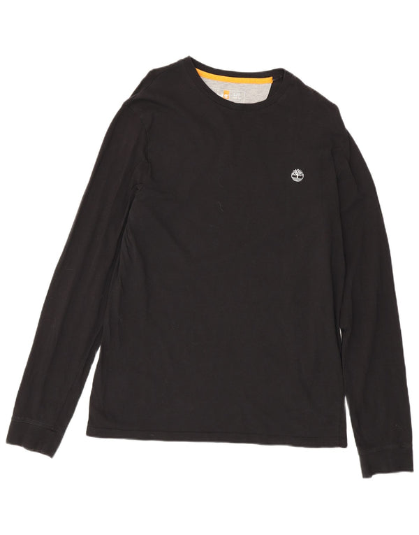 Timberland Haut Slim Fit à Manches Longues pour Homme en Coton Noir