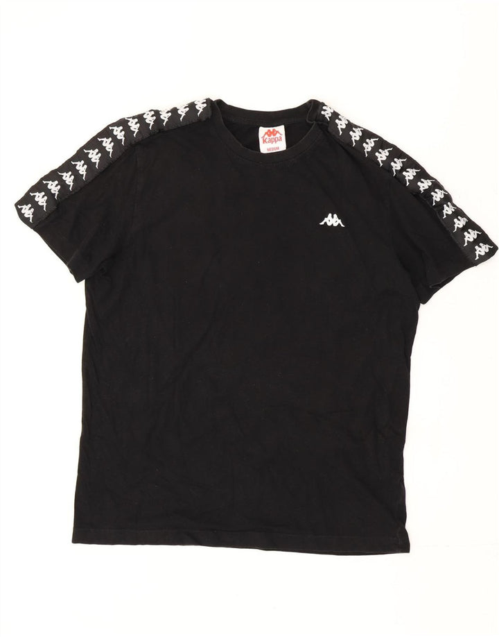 Kappa T-Shirt Graphique Homme Noir Moyen