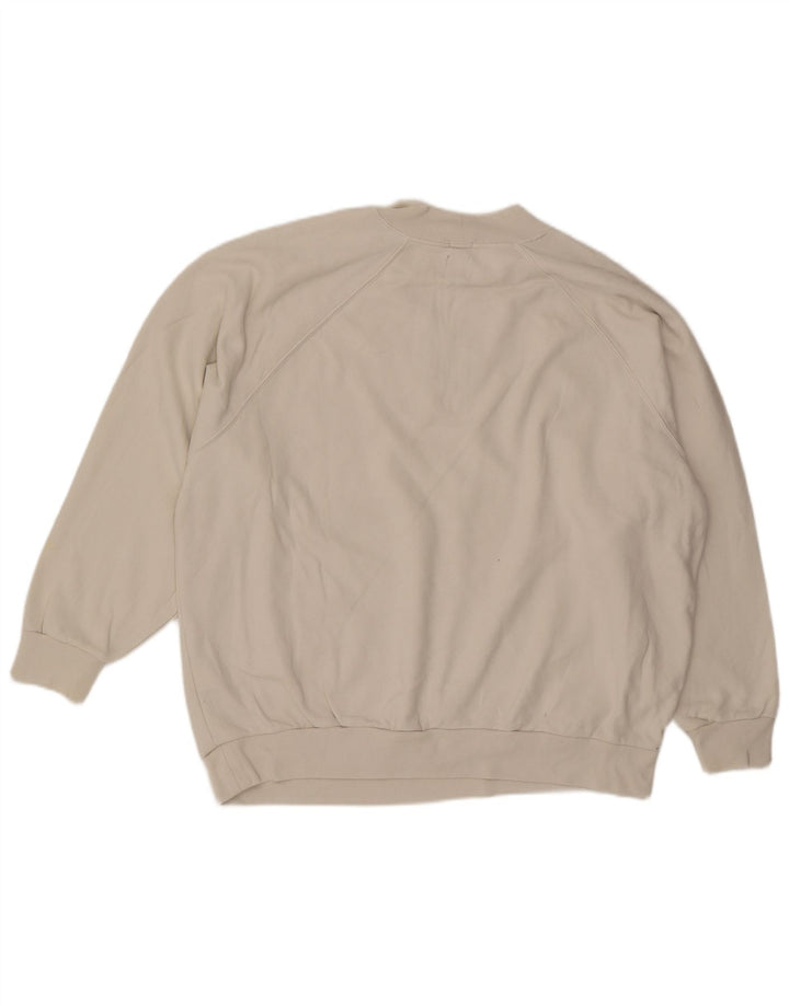 Gap Sweat-Shirt Oversize Graphique Homme Beige Moyen