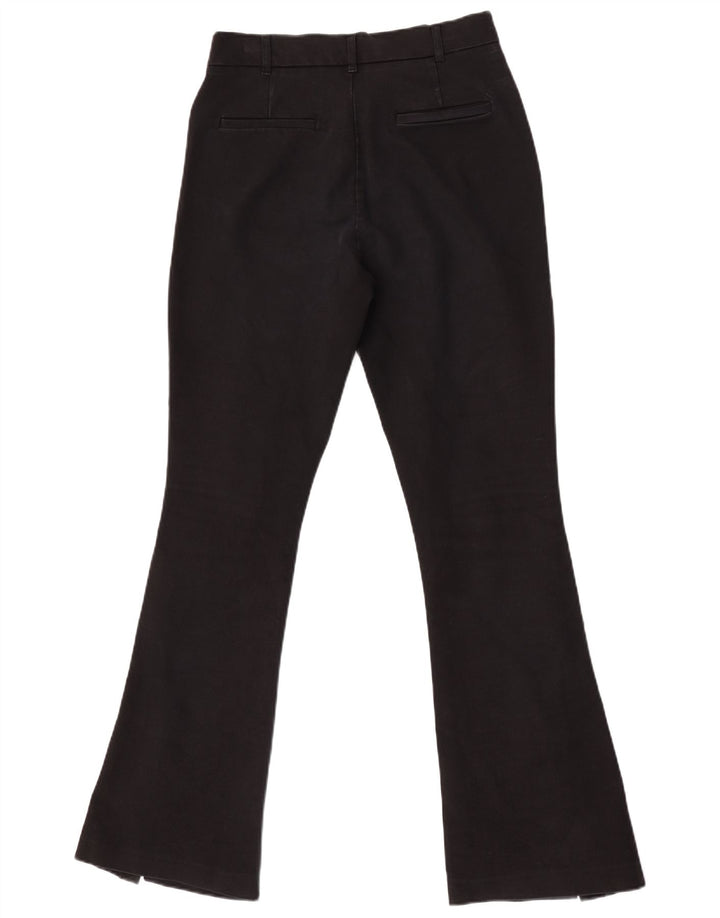 Zara Pantalon décontracté évasé pour femme Medium W28 L32 Noir