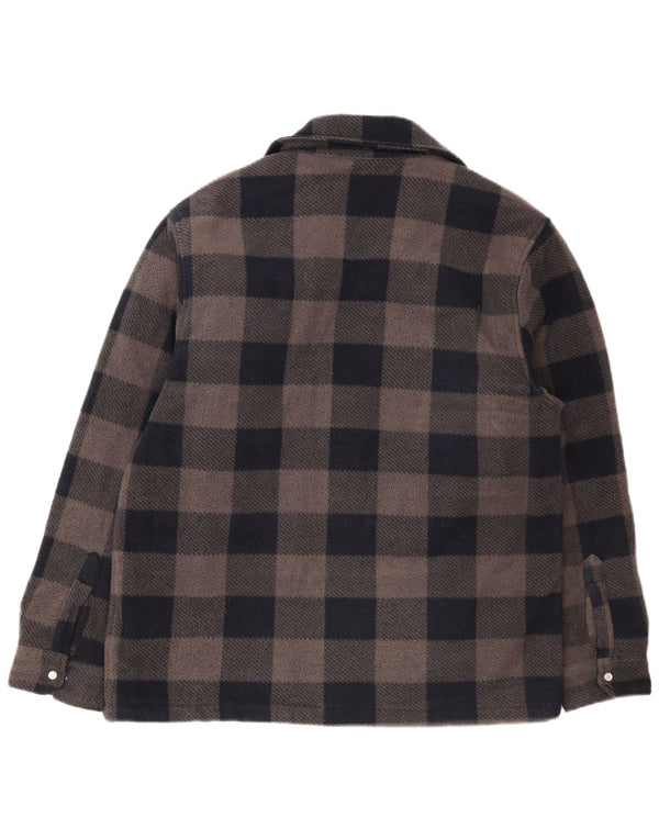 Dickies Chemise en flanelle Lumberjack pour hommes, grand carreaux en polyester bleu marine