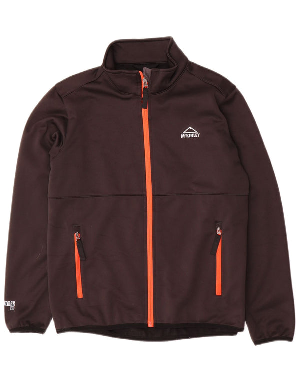 MC Kinley Veste de Survêtement Garçon 11-12 ans Noir Polyester