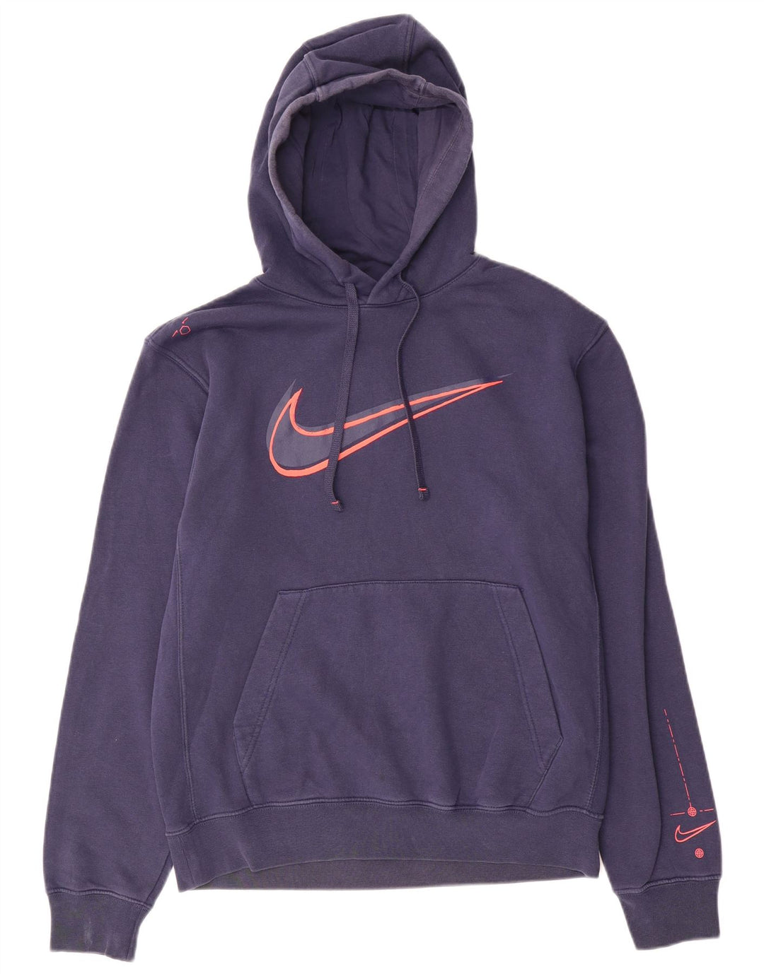 Nike Pull à capuche graphique pour homme Petit Bleu marine
