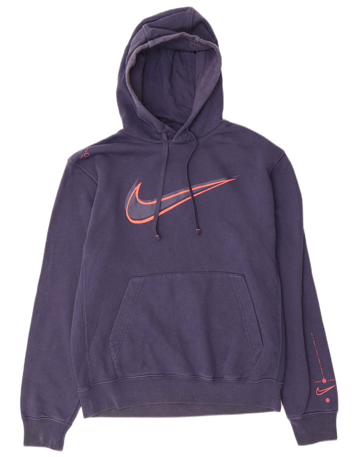 Nike Pull à capuche graphique pour homme Petit Bleu marine