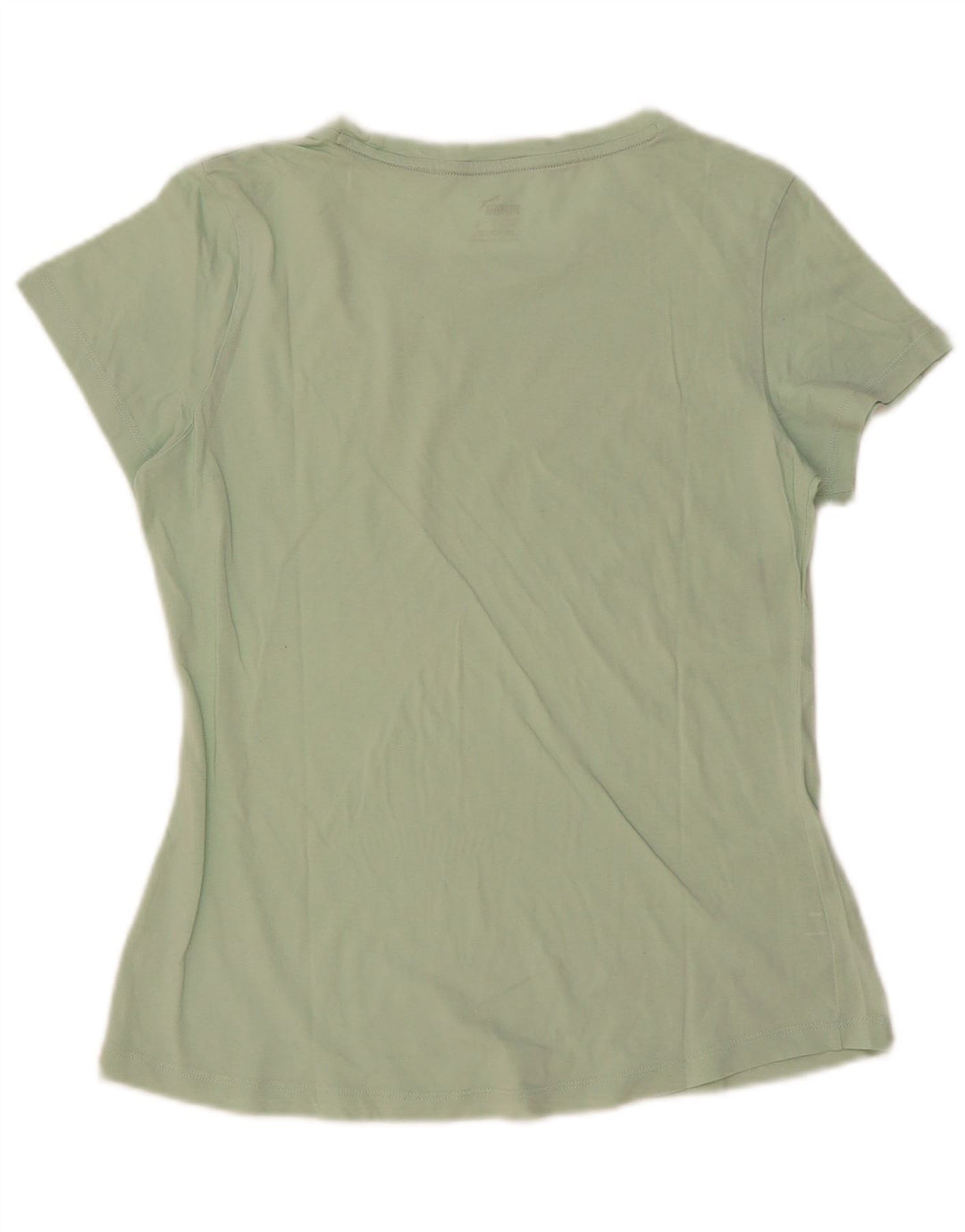Puma T-shirt graphique pour femme UK 12 Vert moyen