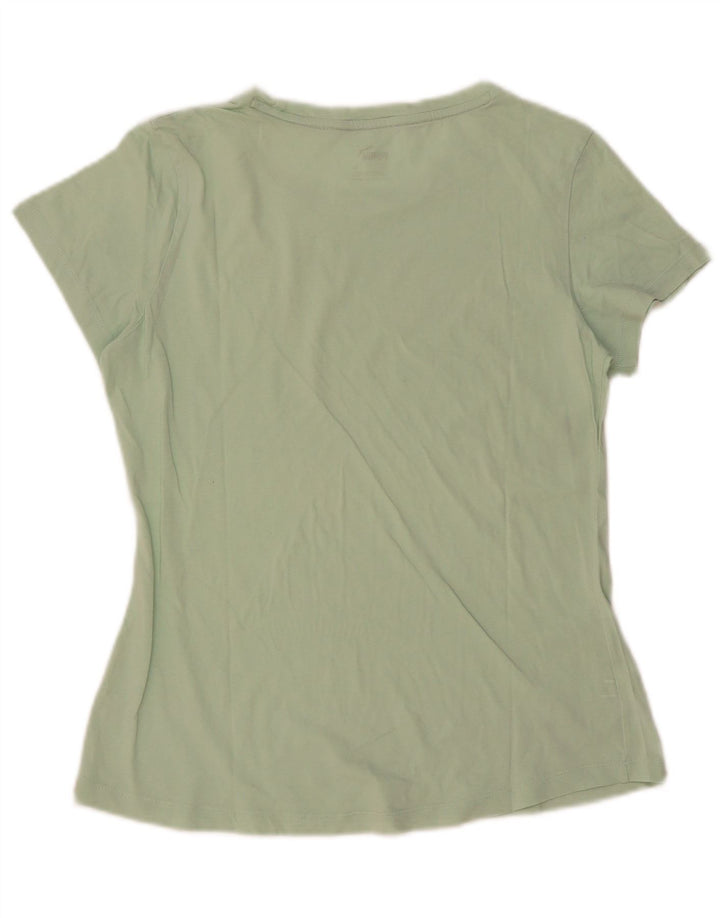 Puma T-shirt graphique pour femme UK 12 Vert moyen