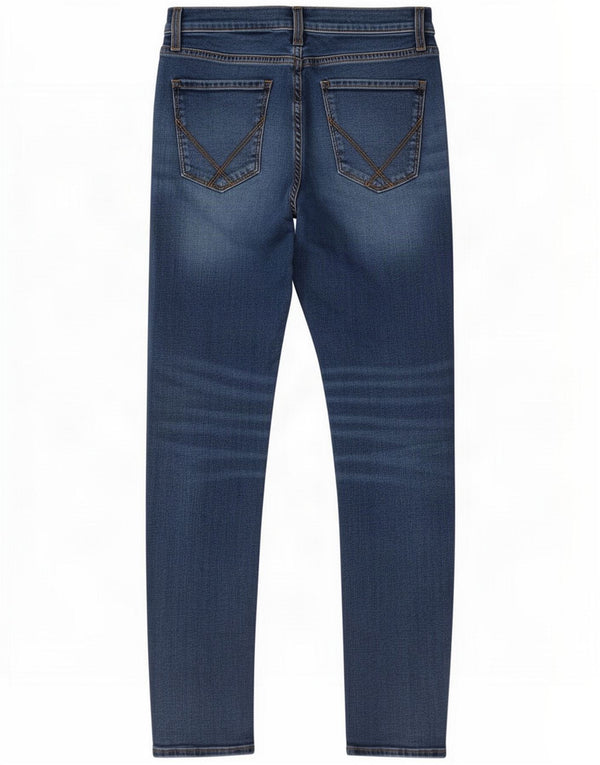 Roy Rogers Womens Slim Jeans W28 L26 Bleu Coton