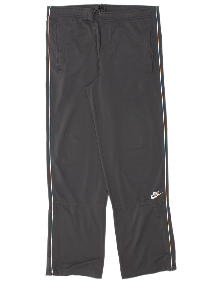 Nike Pantalon de survêtement pour homme UK 35/37 Petit Gris Polyester