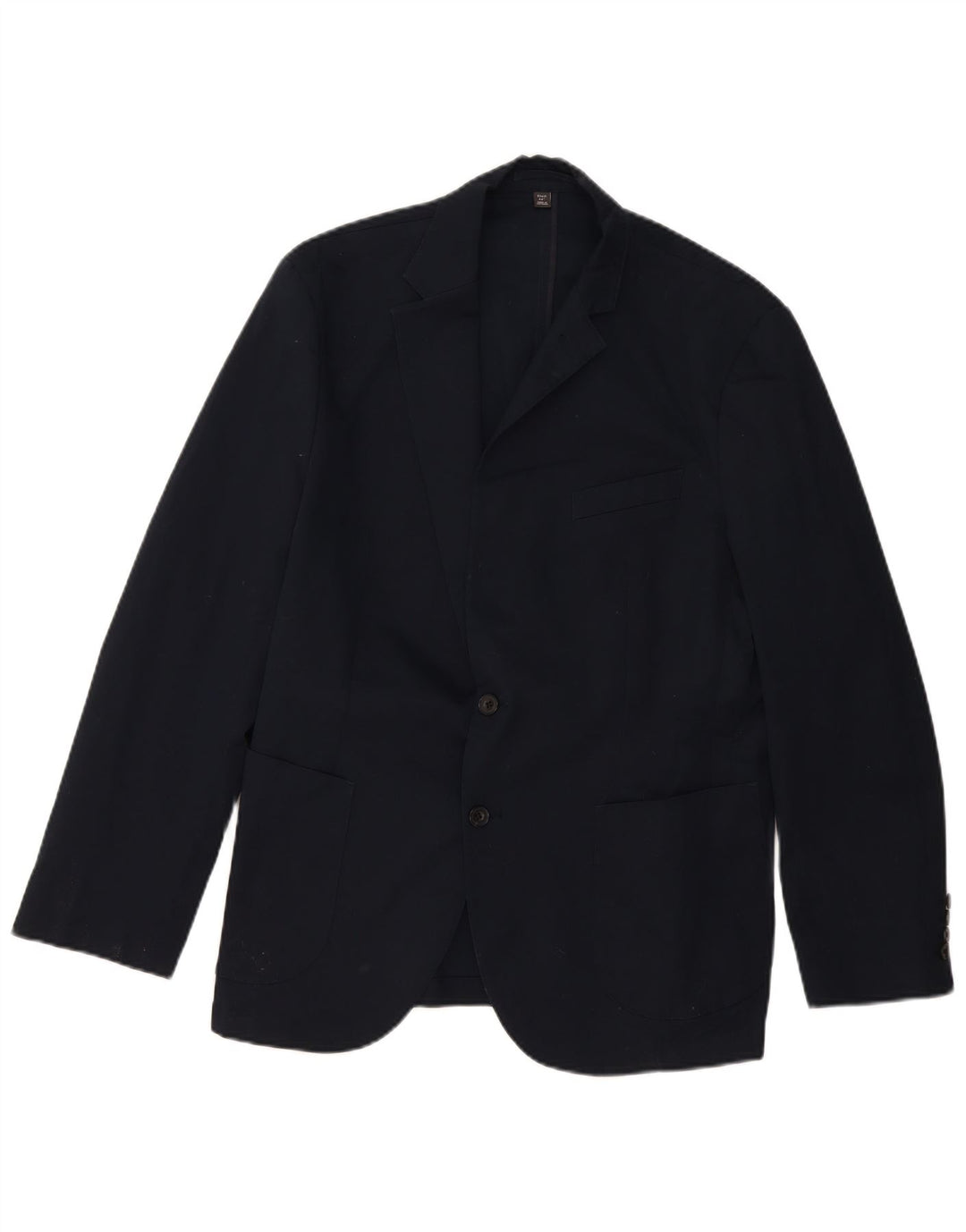 Marks & Spencer Veste blazer à 2 boutons pour homme UK 44 XL Bleu marine Coton