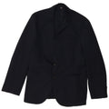 Marks & Spencer Veste blazer à 2 boutons pour homme UK 44 XL Bleu marine Coton