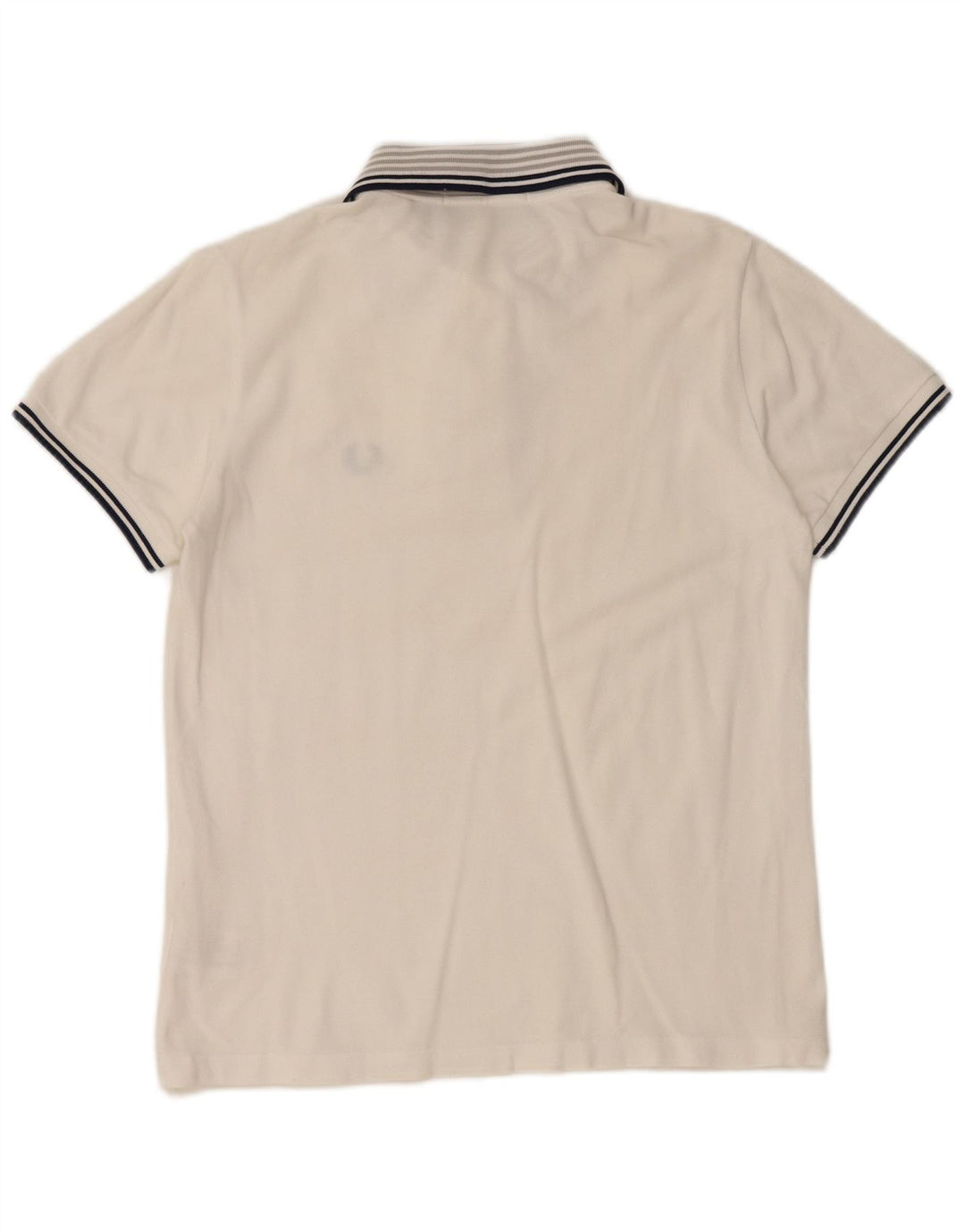FRED PERRY Polo Homme Édition Spéciale Petit Coton Blanc