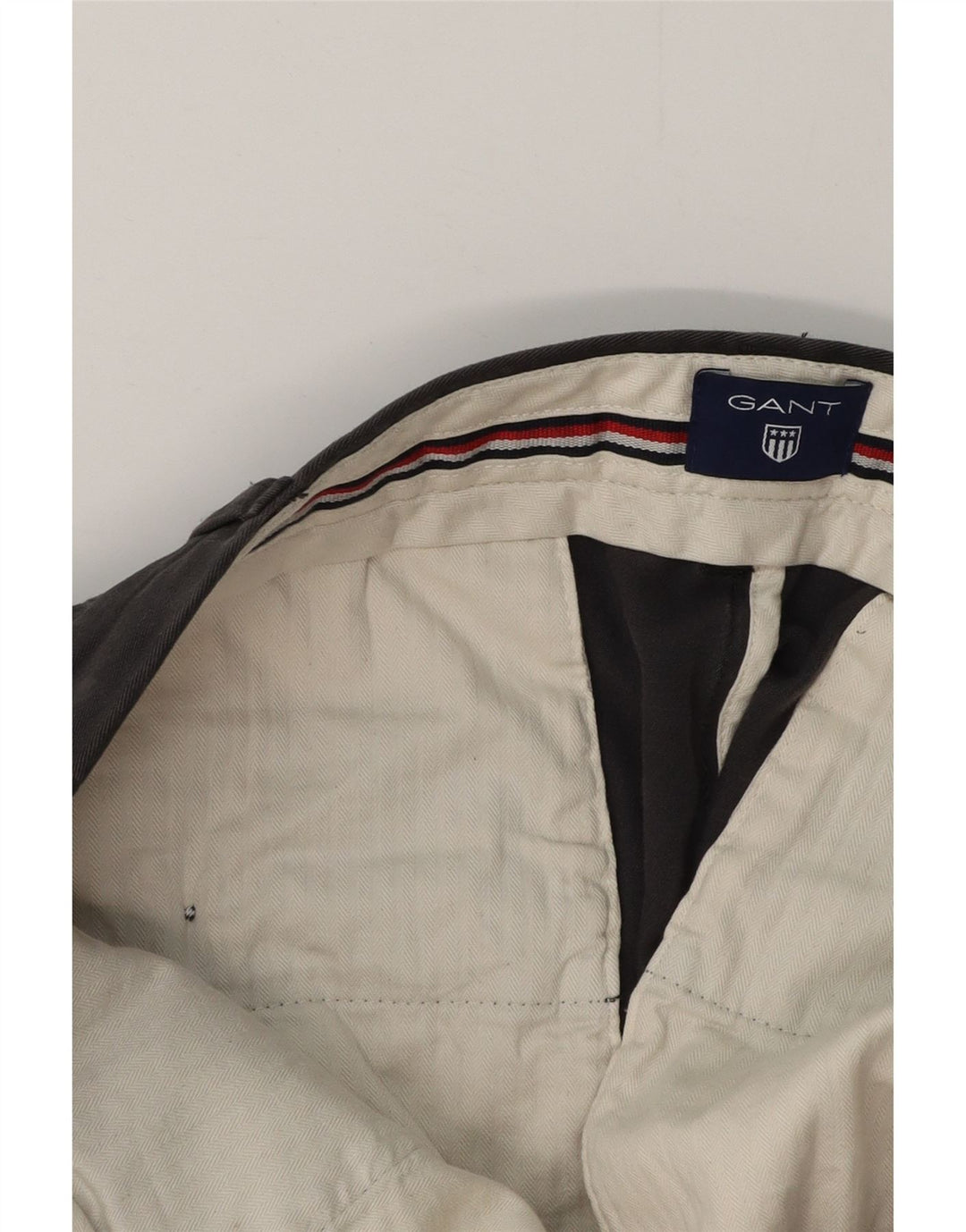 GANT Pantalon Chino Droit Homme W40 L34 Gris