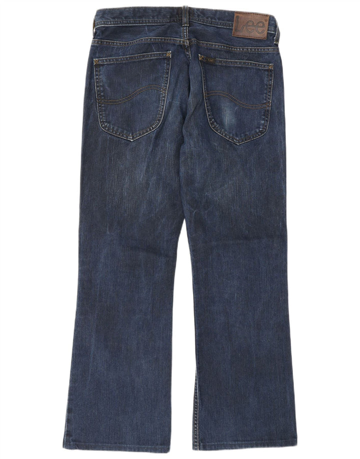 Lee Jean Droit Denver Homme W33 L30 Bleu Coton