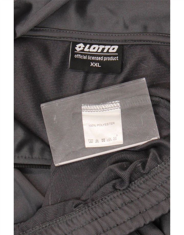 Lotto Veste de survêtement pour homme 2XL Gris Polyester