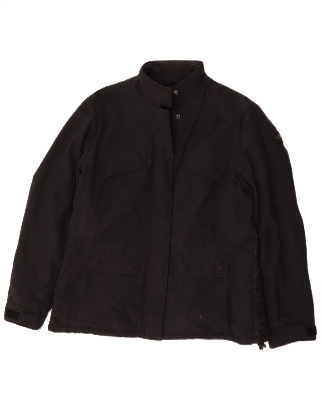 Aspesi Veste Coupe-Vent Femme UK 18 XL Noir Polyamide