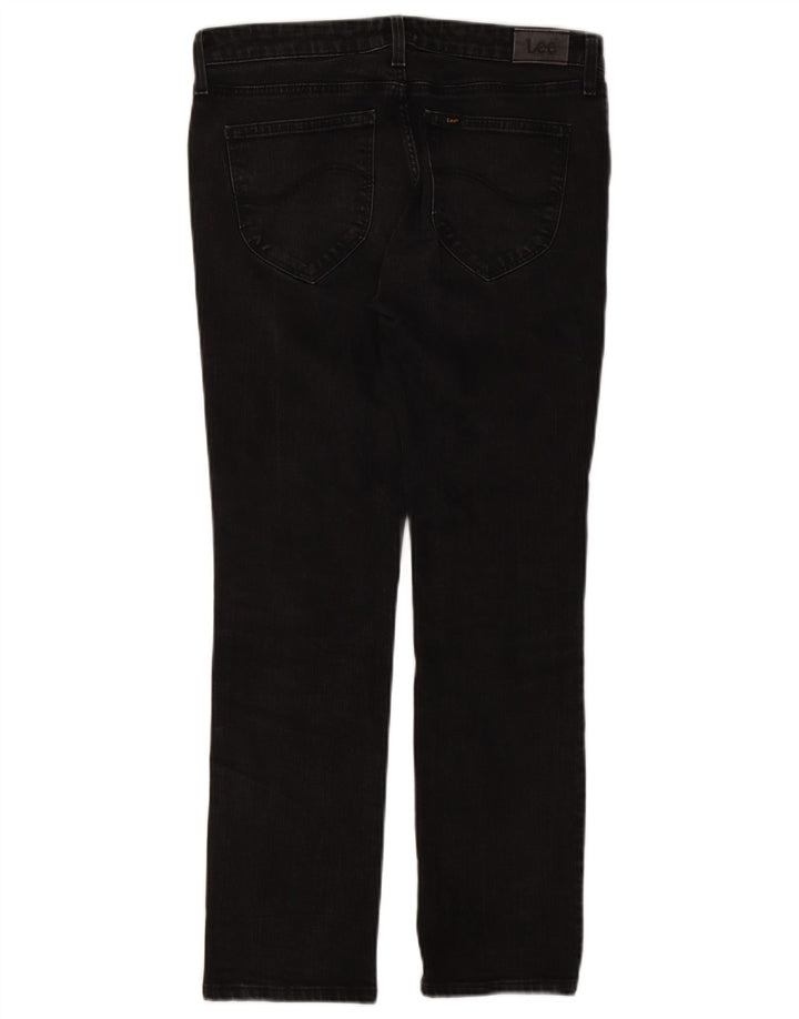 Lee Jean Droit Marion Femme W30 L27 Coton Noir