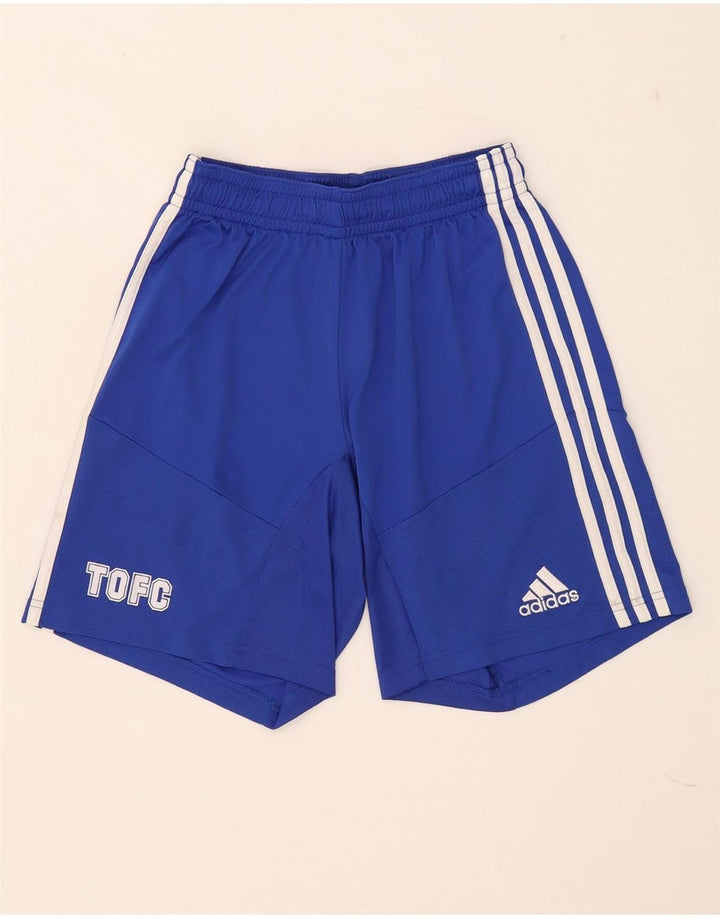 Adidas Short de sport Climacool Graphic pour homme, petit, bleu, polyester