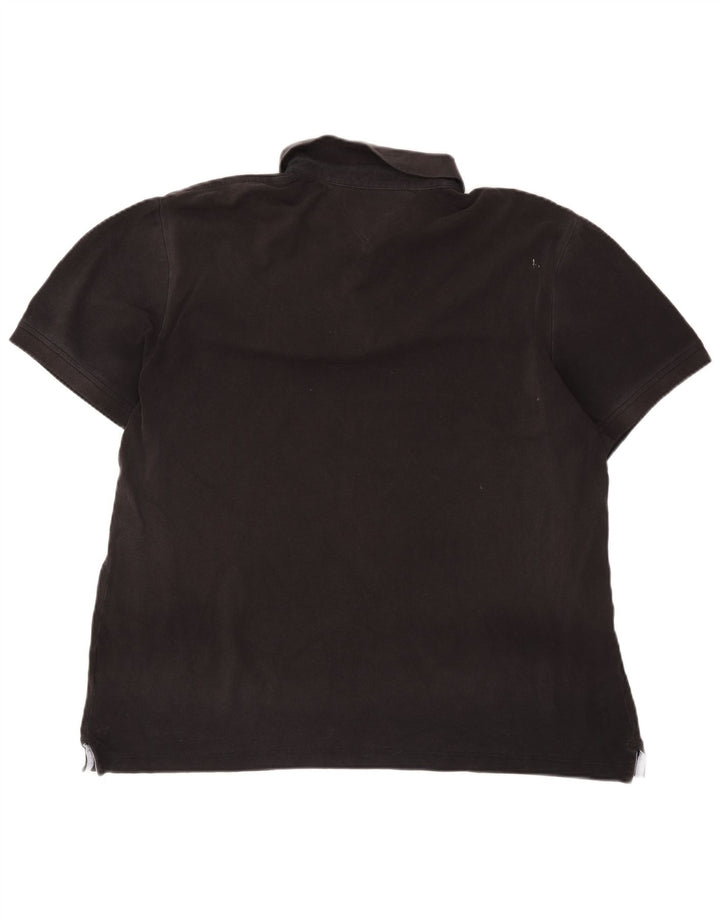 Tommy Hilfiger Polo Homme 2XL Noir Coton