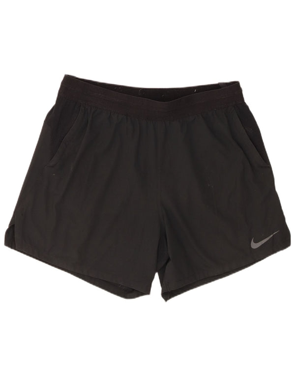 Nike Short de sport Dri Fit standard pour homme XL Noir Polyester
