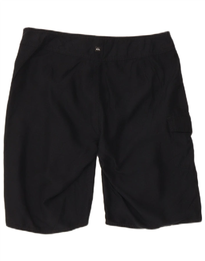 Quiksilver Short de bain graphique homme petit noir polyester