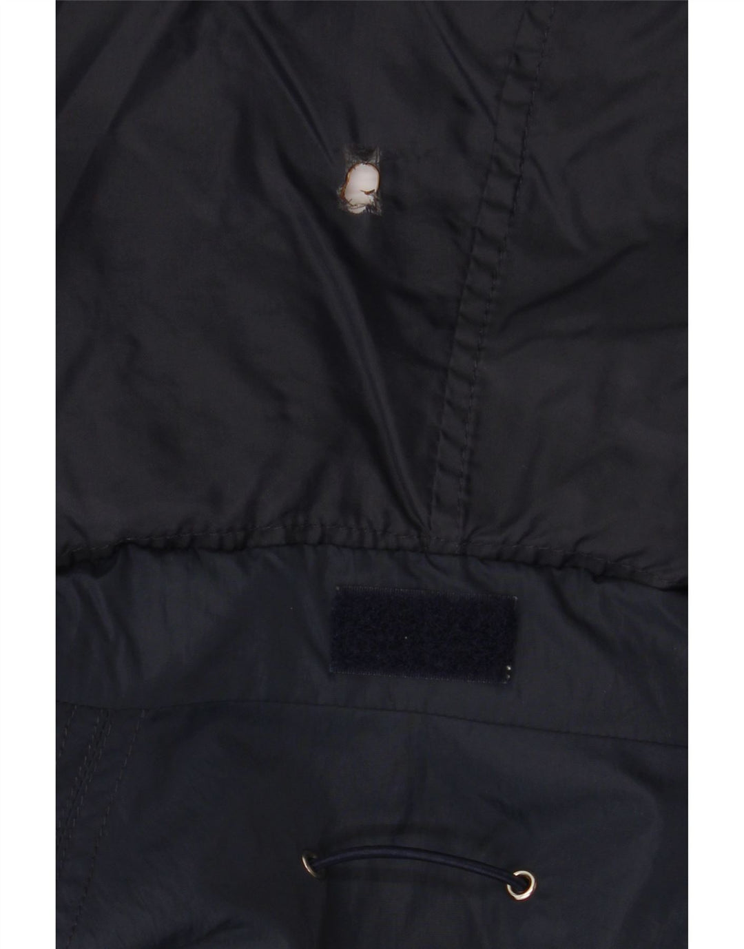 Gant Veste de pluie à capuche pour femme UK 14 Medium Navy Blue Polyamide