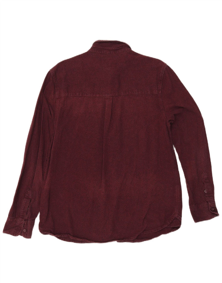 Mountain Warehouse Chemise en flanelle pour homme en coton bordeaux Taille L