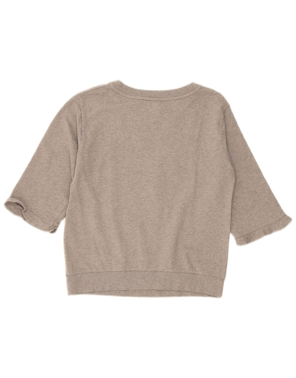 Liu Jo Womens Disney Graphic Sweatshirt Jumper UK 10 Petit Gris Moucheté