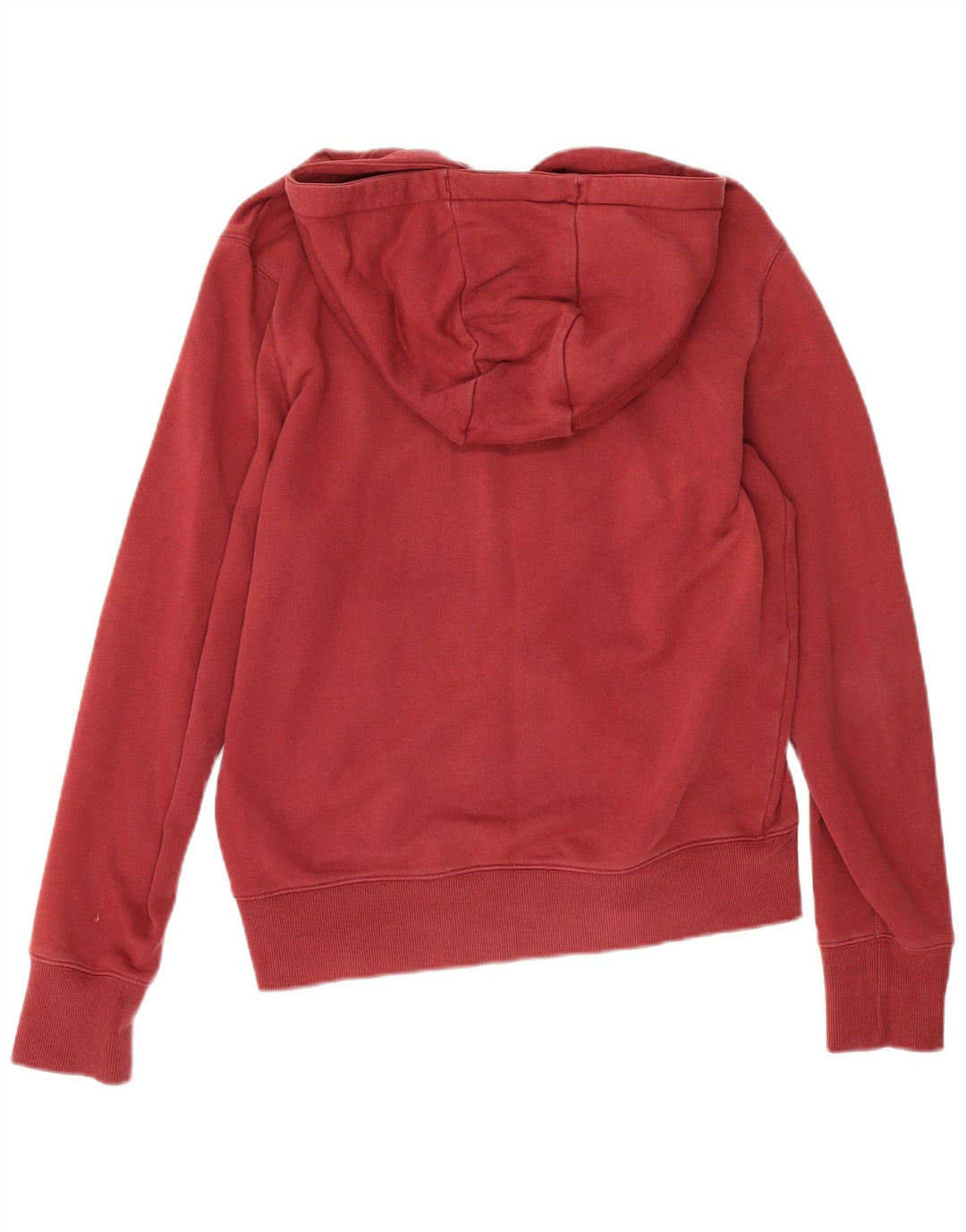 Lyle & Scott Pull à Capuche Zippé Homme Rouge Moyen Coton