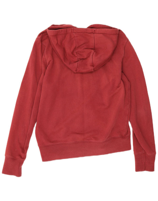 Lyle & Scott Pull à Capuche Zippé Homme Rouge Moyen Coton