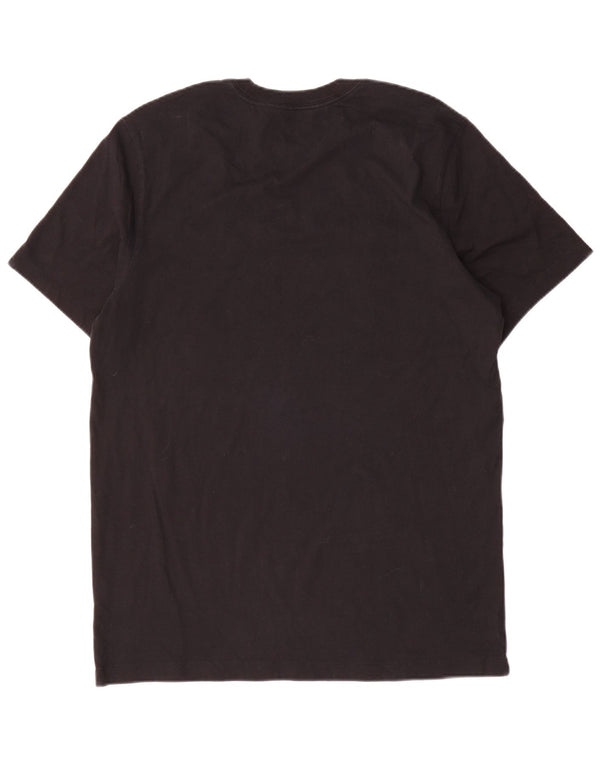 Jordan T-shirt graphique à manches courtes pour homme Grand coton noir
