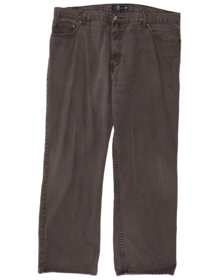 Marks & Spencer Jean droit Blue Harbor homme W42 L31 coton gris