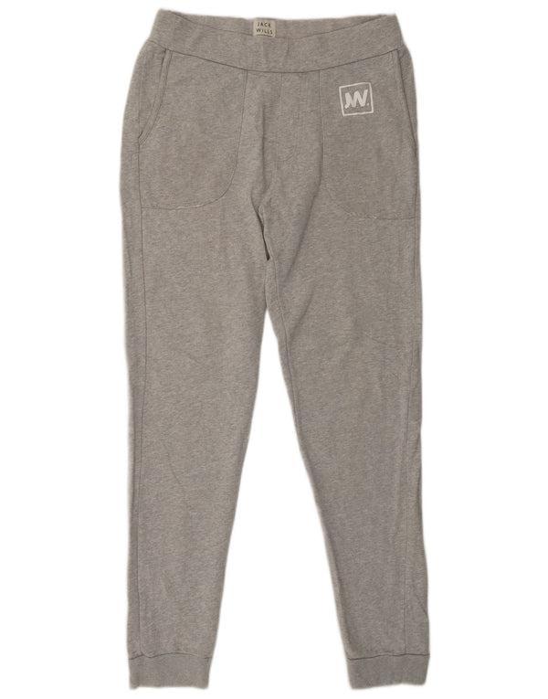 Jack Wills Pantalon de survêtement pour femme Joggers UK 6 XS Gris Coton