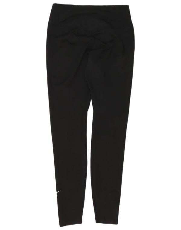 Legging Nike Femme UK 42 Polyester Noir Moyen