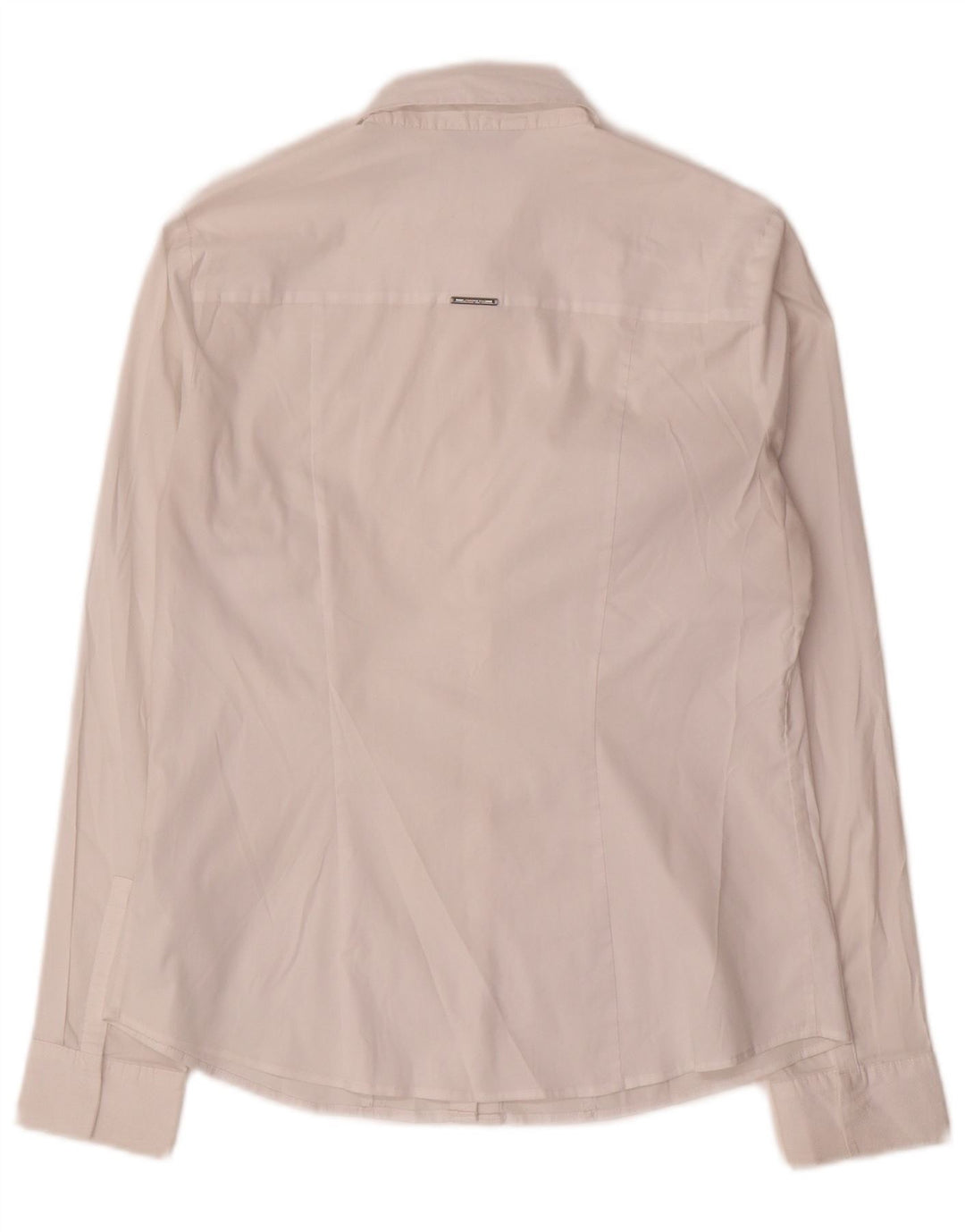 Marks & Spencer Chemise autographe pour femme UK 12 Coton blanc moyen