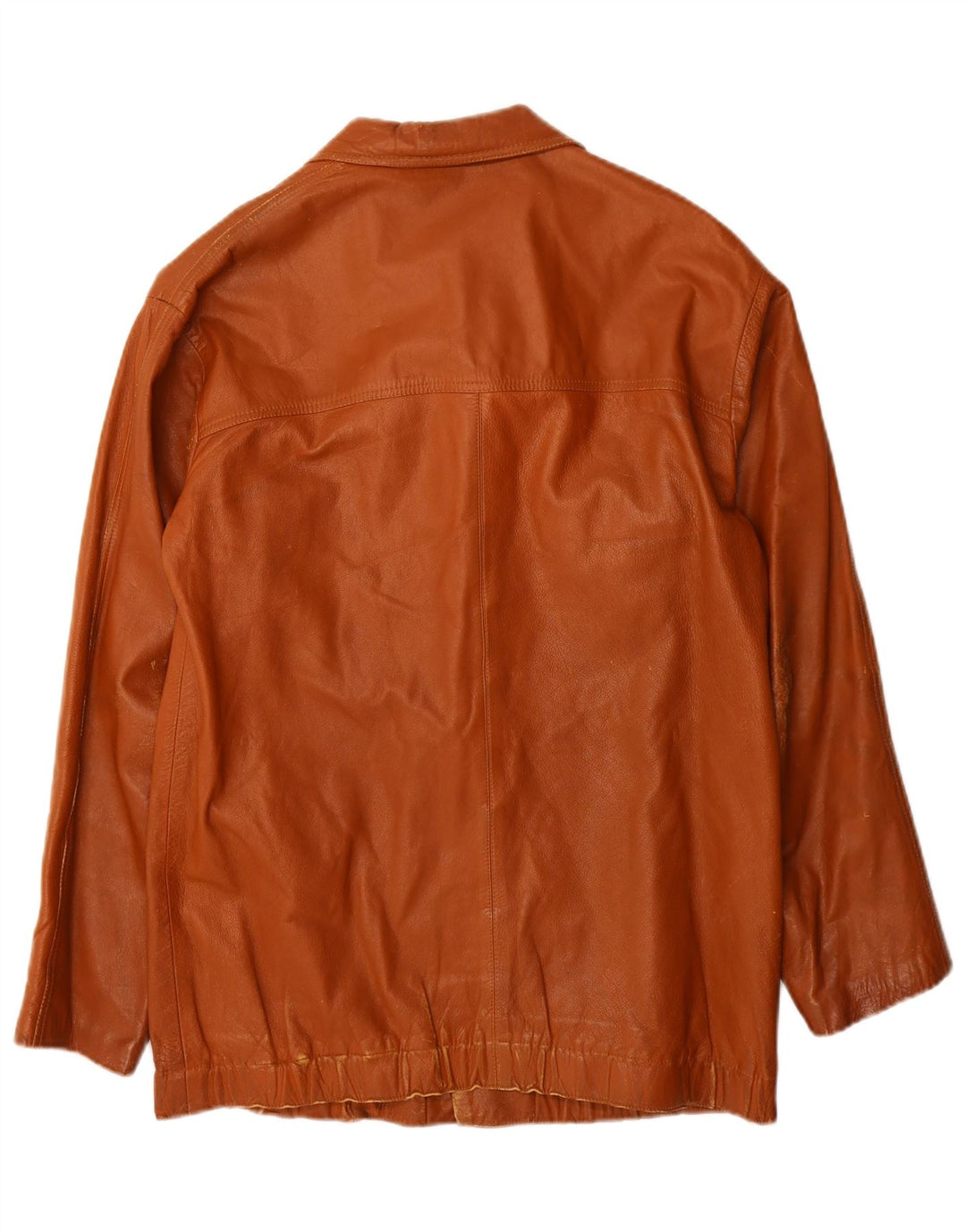 Veste en cuir homme vintage UK 36 Petit cuir marron