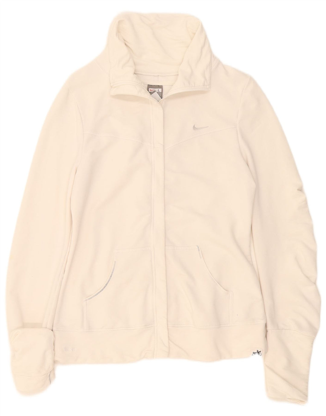 Nike Veste de survêtement pour femme UK 14/16 Large Blanc