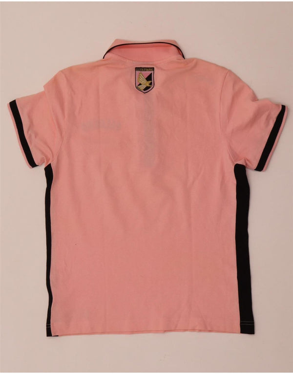 Lotto Polo Graphique Homme Rose Moyen Colourblock Coton