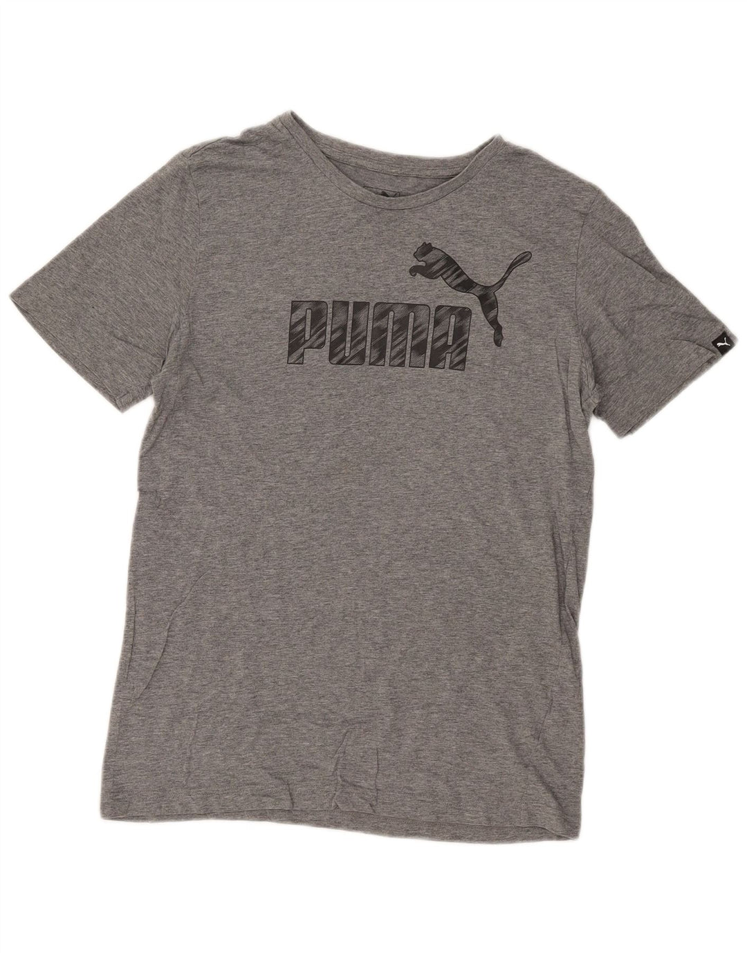 Puma T-Shirt Graphique Homme Petit Gris