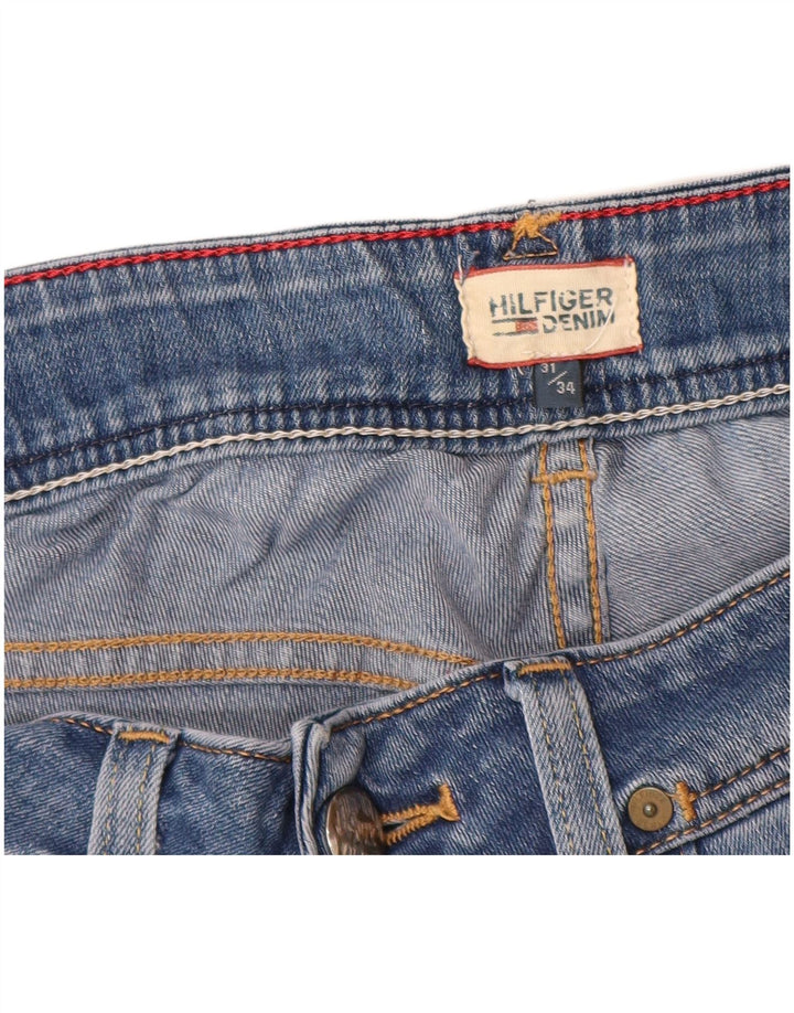TOMMY HILFIGER Jean Bootcut Femme W31 L34 Bleu Coton