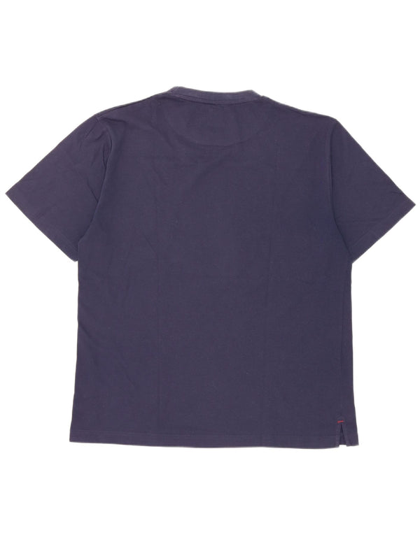 Colmar T-Shirt Homme Top XL Bleu Marine Coton