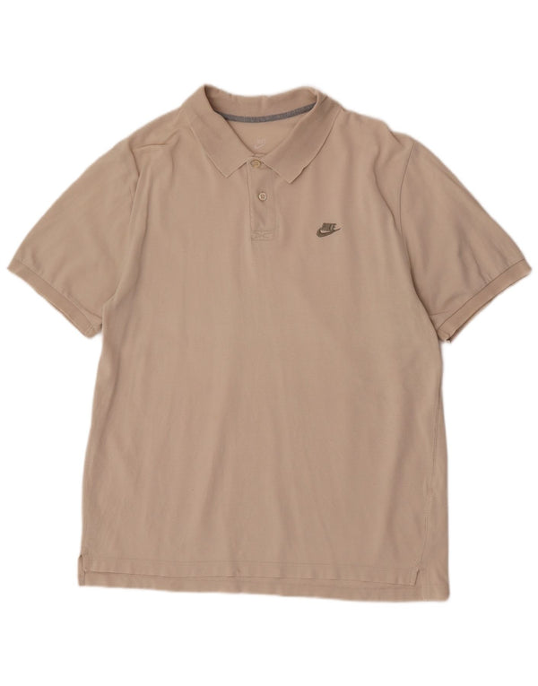 Nike Polo Homme Grand Beige