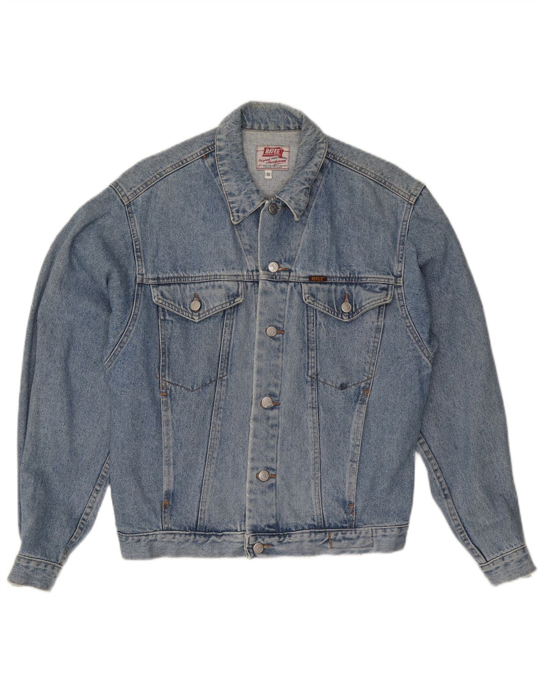 Rifle Veste en jean pour homme UK 36 Petit Bleu