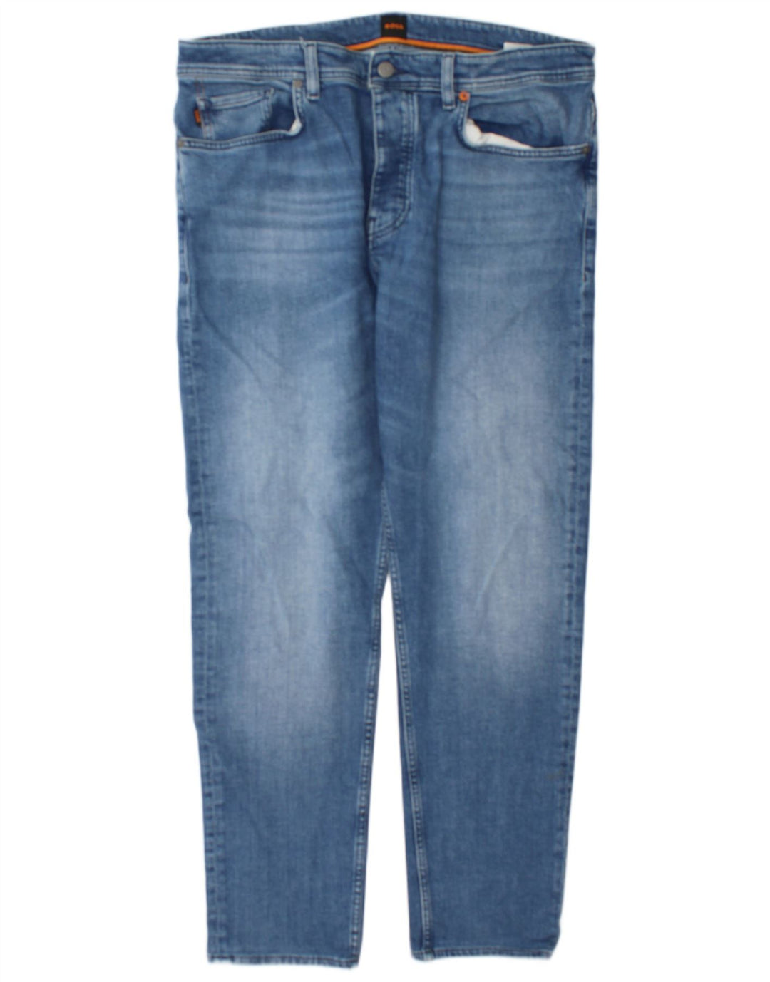Hugo Boss Jean Slim W36 L32 Bleu Coton Homme
