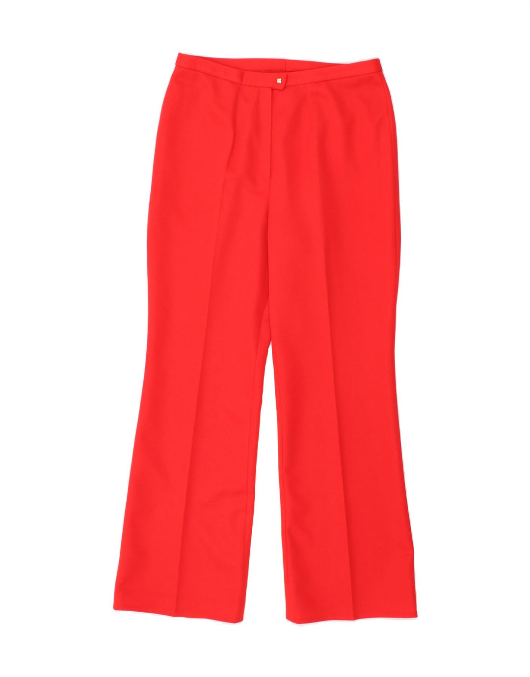TREVIRA Womens Bootcut Casual Trousers IT 44 Medium  W30 L30  Red Vintage Trevira and Second-Hand Trevira from Messina Hembry 
