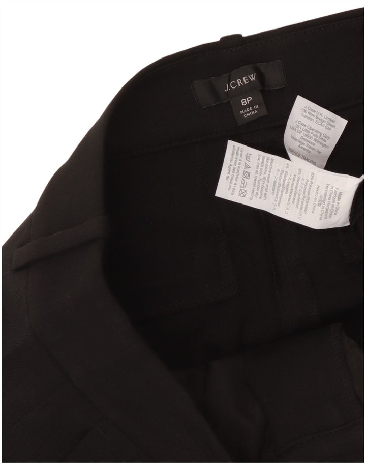 J. Crew Pantalon court pour femme US 8 Medium W32 L24 Noir Polyester