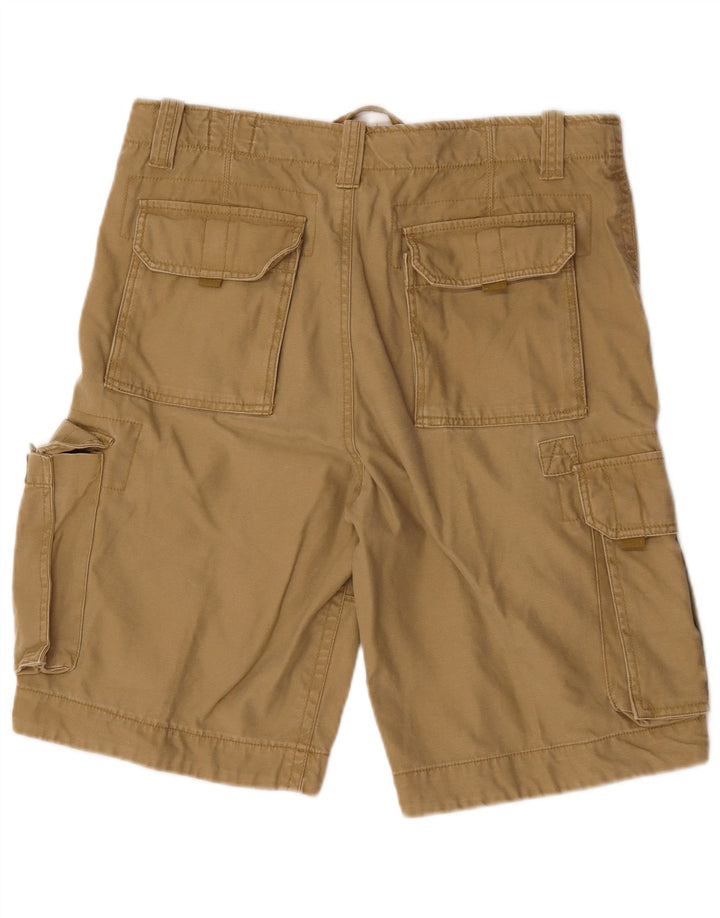 vintage Mens Cargo Shorts IT 50 Grand W34 Coton Marron