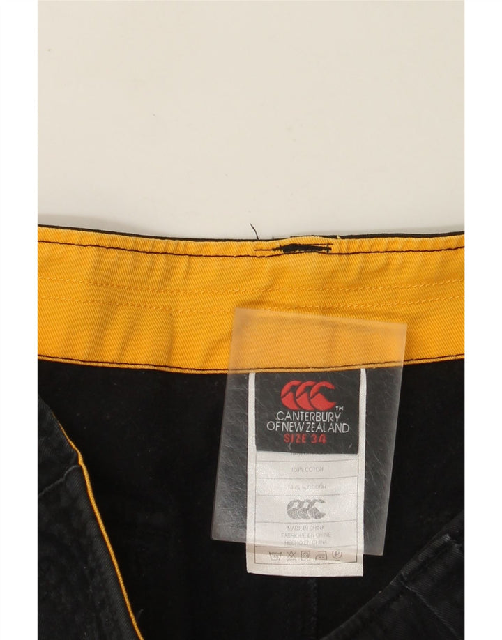 Canterbury Short Cargo Homme W34 Large Bleu Marine Coton