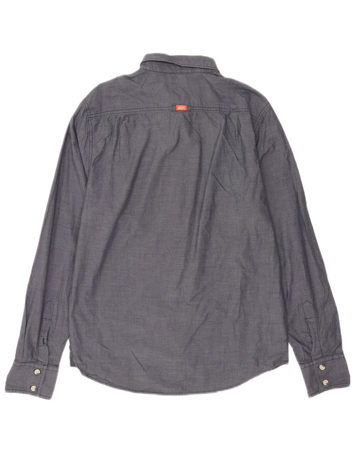 Superdry Chemise Homme Large Gris Coton