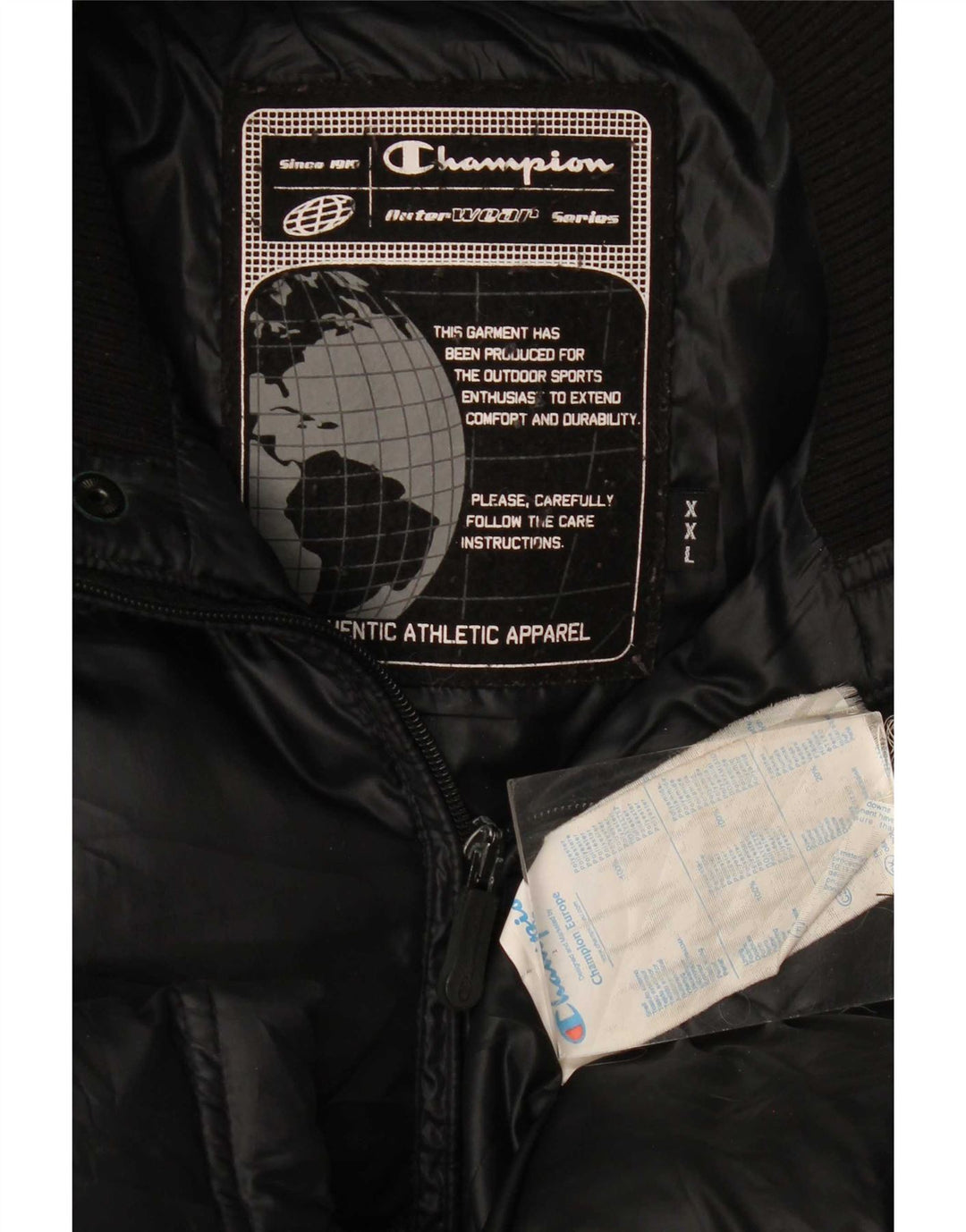 Champion Veste matelassée pour homme UK 44 2XL Noir Polyester