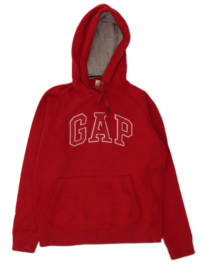 Gap Pull à Capuche Graphique Homme Rouge Moyen Coton